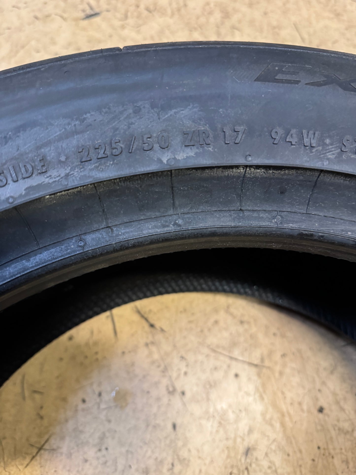 CONTINENTAL EXTREMECONTACT SPORT 02 BSW P 225 50 17 94W UHP SUMMER TIRE 03124990000