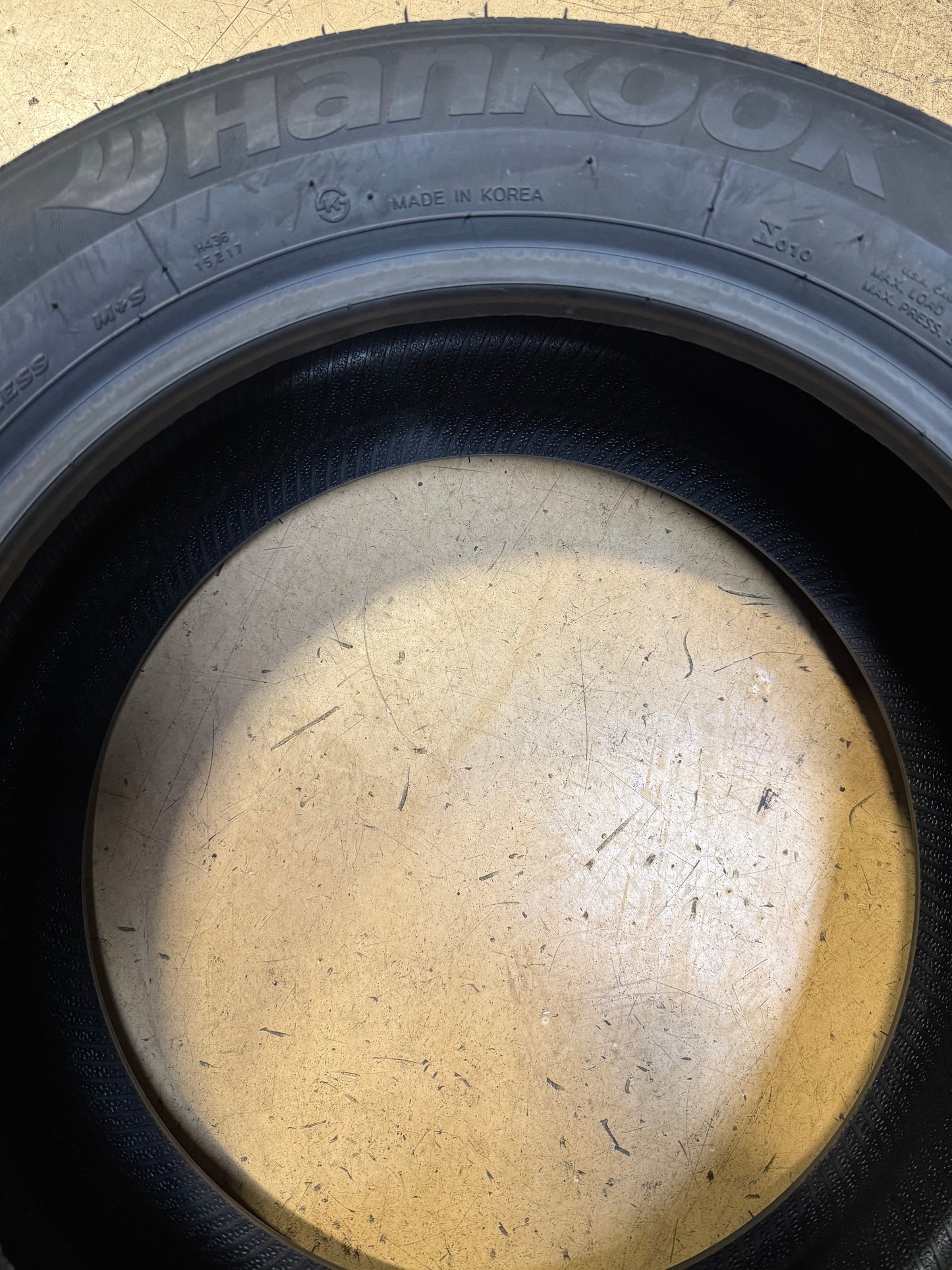 HANKOOK KINERGY GT BSW P 215 55 16 93H ALL SEASON TIRE 1020876