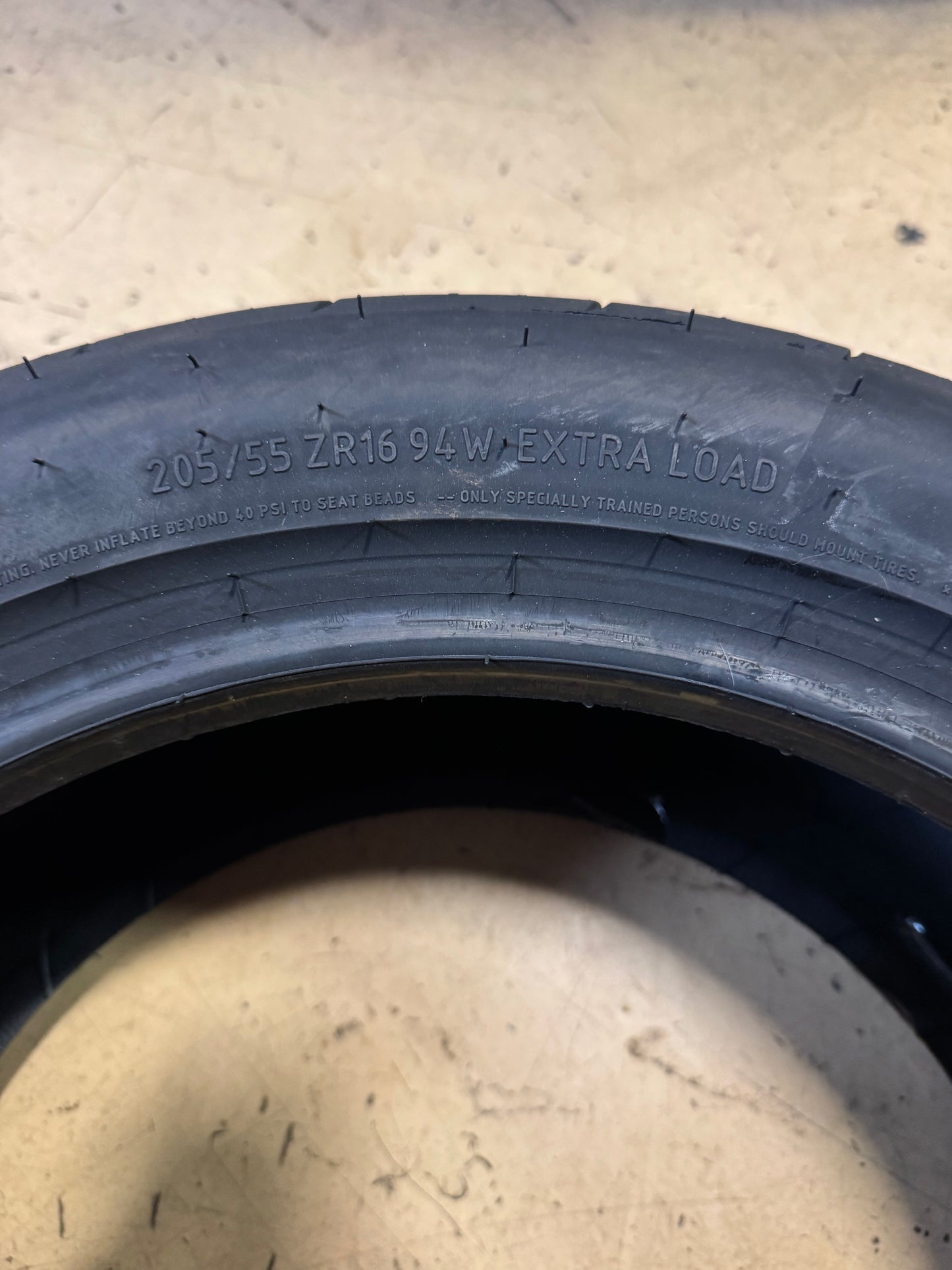 BFGOODRICH G-FORCE PHENOM T/A BSW P 205 55 18 94W XL SUMMER TIRE 23619