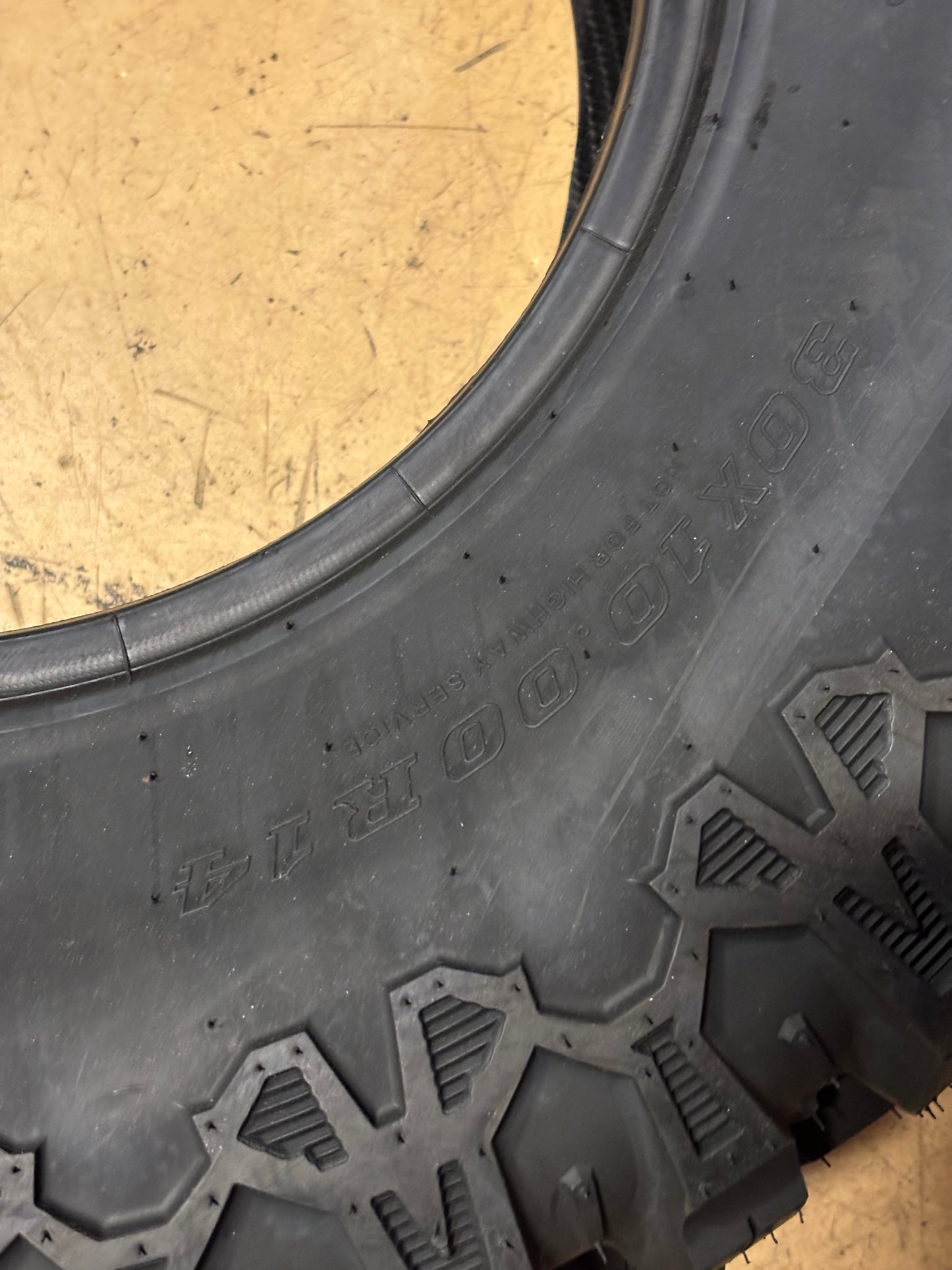 SEDONA AT77 TRAIL SAW BSW AT77 TRAIL SAW 30 10 14 8PLY ATV TIRE 570-5331