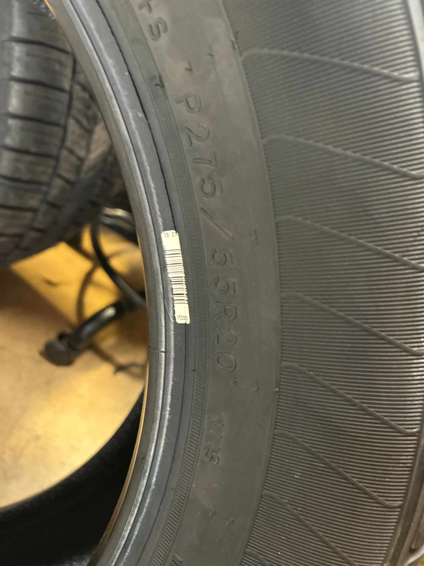 2 GOODYEAR EAGLE LS2 BSW P 275 55 20 111S ALL SEASON TIRE 706069165