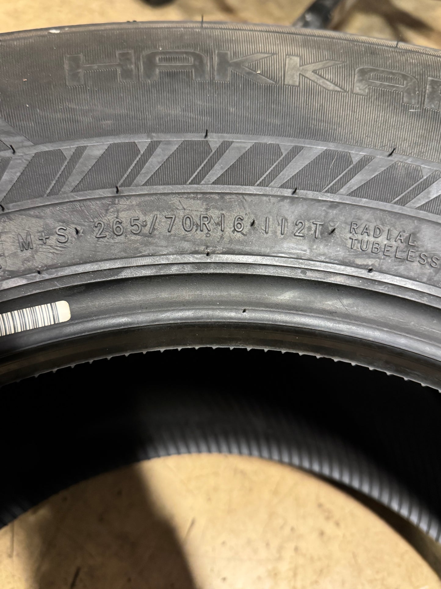 NOKIAN HAKKAPELIITTA 10 SUV BSW P 265 70 16 112T WINTER TIRE TS32485