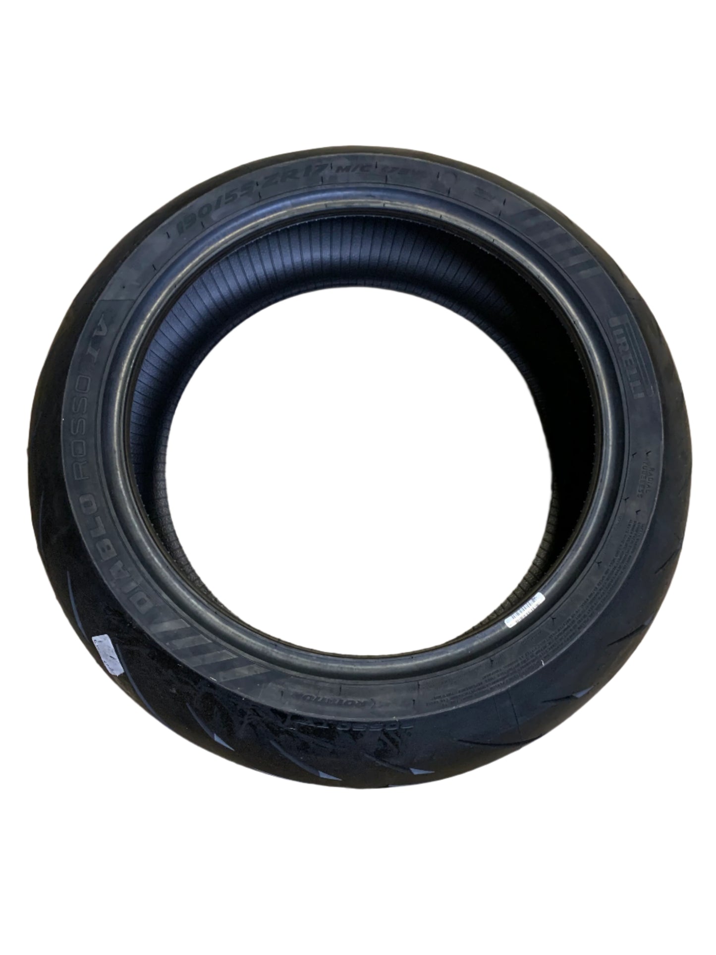 PIRELLI DIABLO ROSSO IV BSW 190 55 17 75W REAR MOTORCYCLE TIRE 3021564