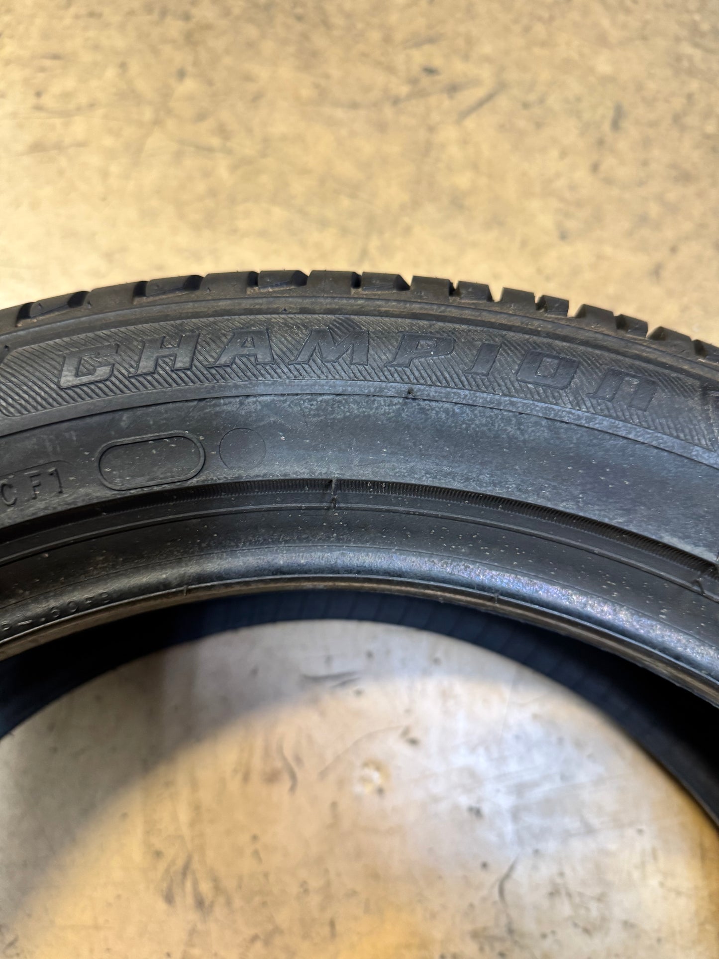 NOS FIRESTONE CHAMPION FUEL FIGHTER BSW P 205 50 17 89V ALL SEASON TIRE 15437