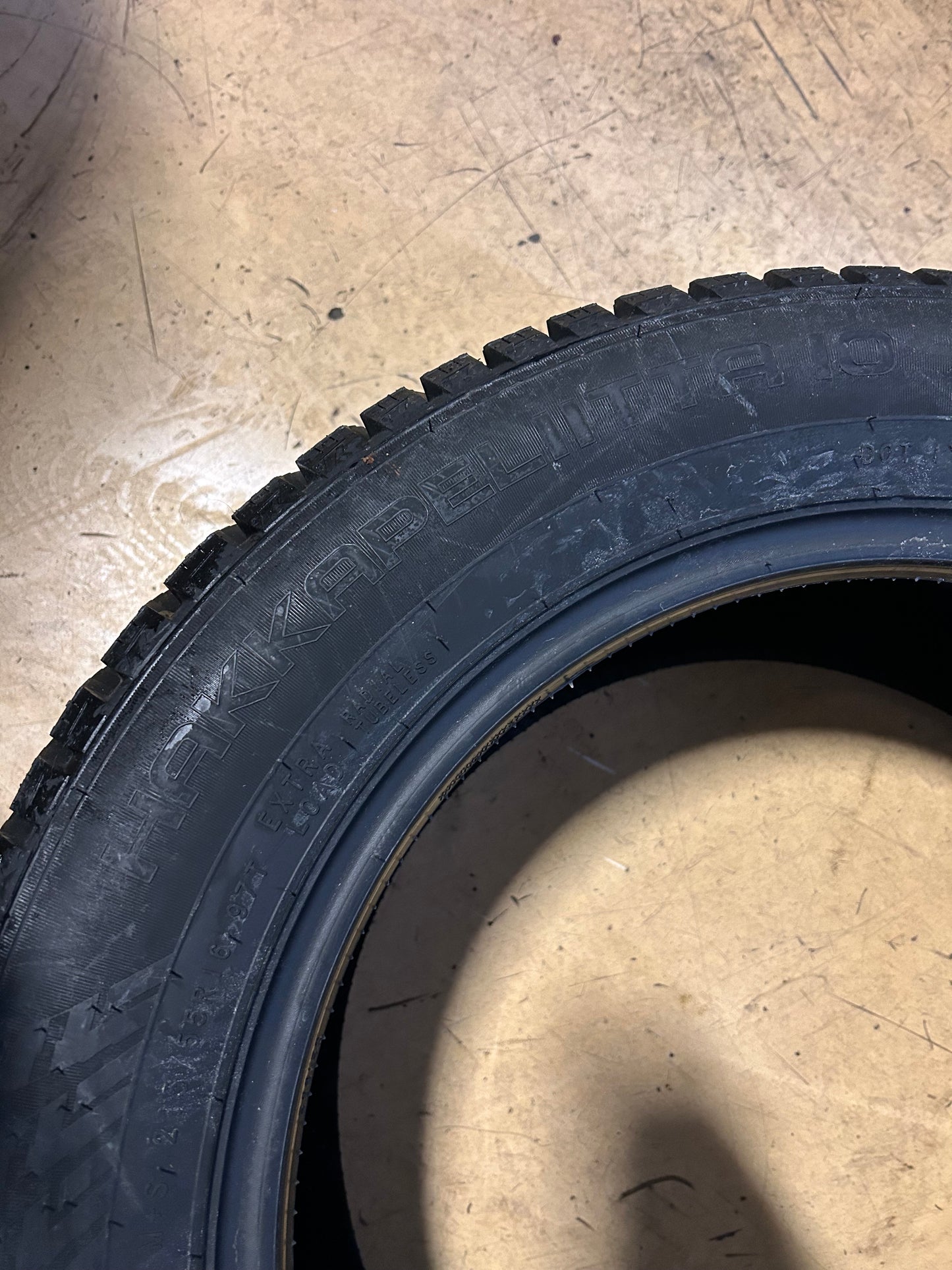 4 NOKIAN HAKKAPELIITTA 10 EV STUDDED BSW P 215 55 16 97T XL WINTER TIRE TS32428