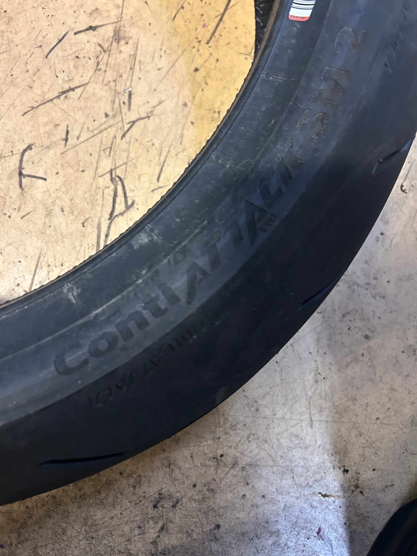 CONTINENTAL CONTIATTACK SM2 160 60 17 69H REAR MOTORCYCLE TIRE 02447770000