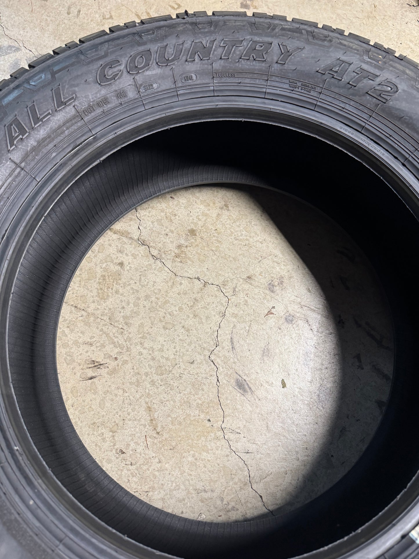 IRONMAN ALL COUNTRY AT2 BSW LT 265 60 20 121/118R 10PLY ALL TERRAIN TIRE 7710
