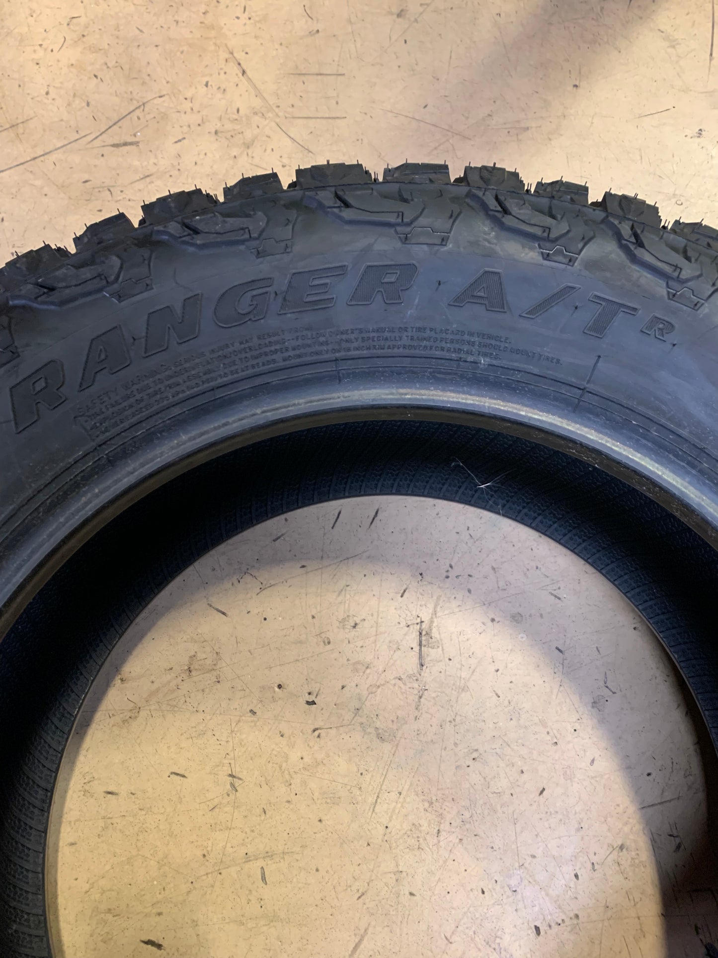 THUNDERER RANGER ATR BSW P 265 60 18 114T XL ALL TERRAIN TIRE TH1719