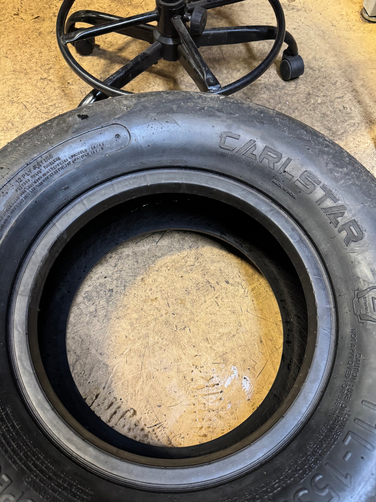 CARLSTAR FARM SPECIALIST I-1 BSW 11 15 12PLY AGRICULTURAL TIRE 6X17263