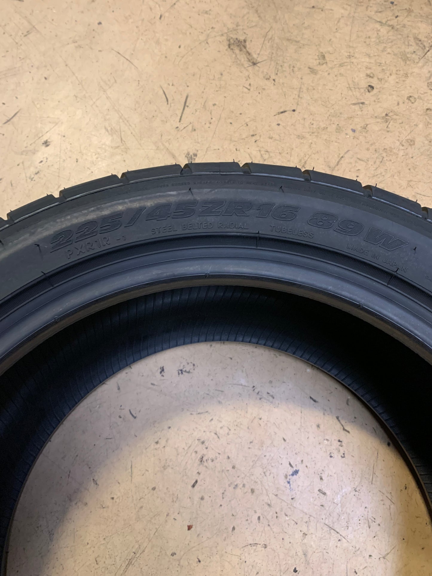 2 TOYO PROXES R1R BSW P 225 45 16 89W AUTOCROSS TIRE 145040