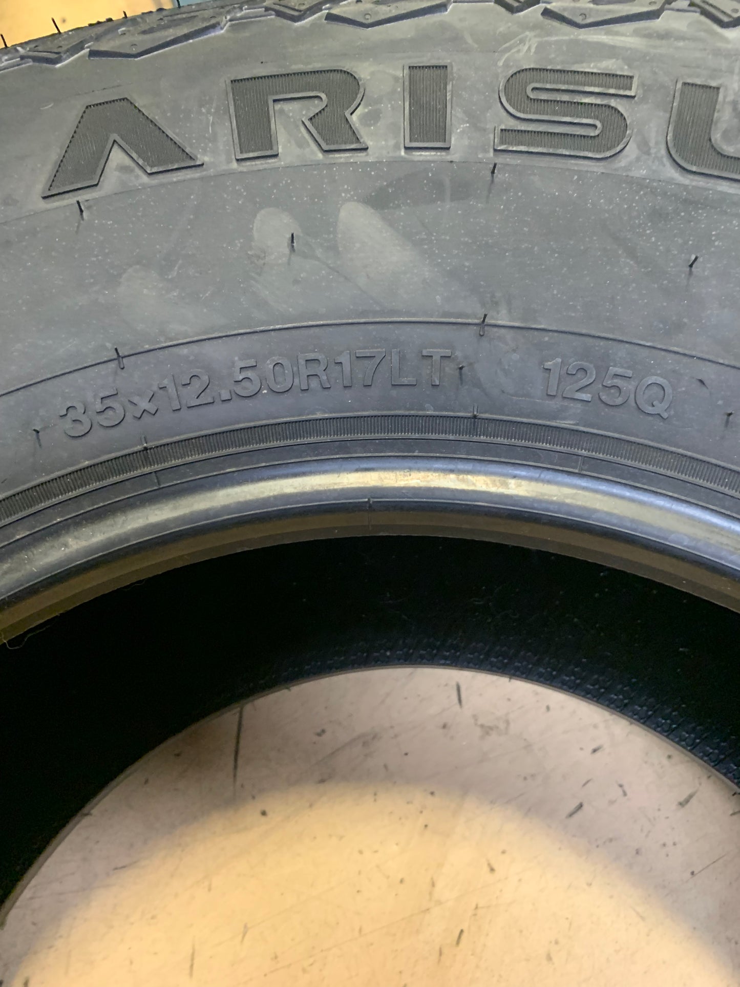 ARISUN ARESTA A/T ZG06 BSW LT 35 12.5 17 125Q 10PLY ALL TERRAIN TIRE TH41723