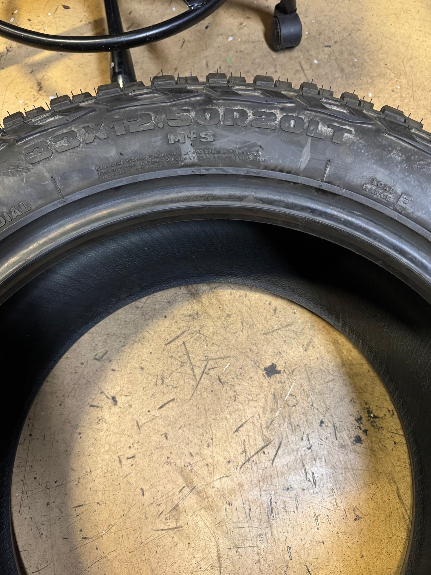 NOS DTO GLADIATOR X COMP A/T RWL LT 33 12.5 20 114Q 10PLY ALL TERRAIN TIRE 1932360533 (Copy)