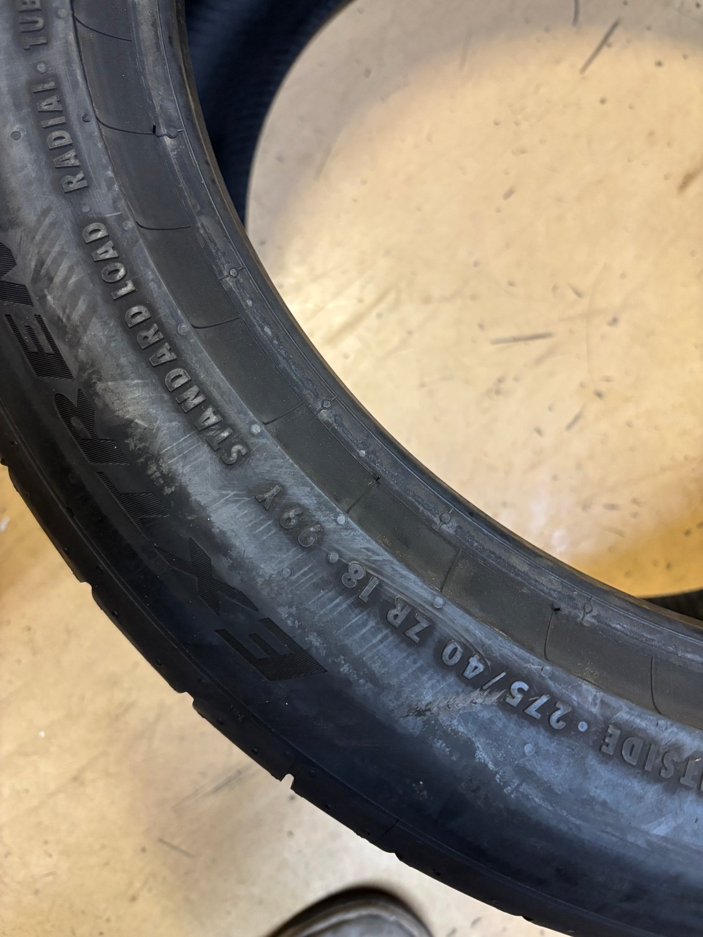 CONTINENTAL EXTREMECONTACT SPORT 02 P 275 40 18 99Y SL TIRE 03125220000