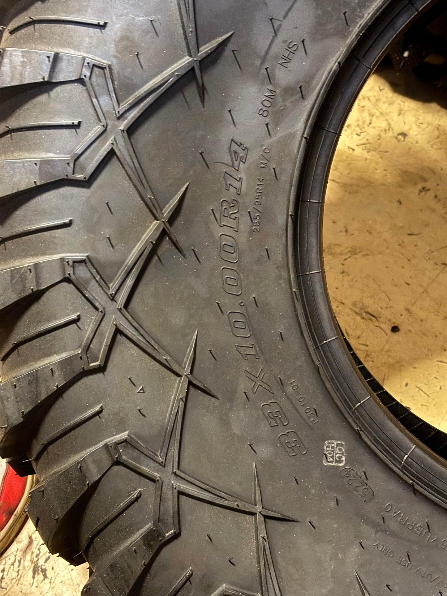 TUSK TERRABITE BSW AT 33X10.00-14 80M ATV TIRE 18908522