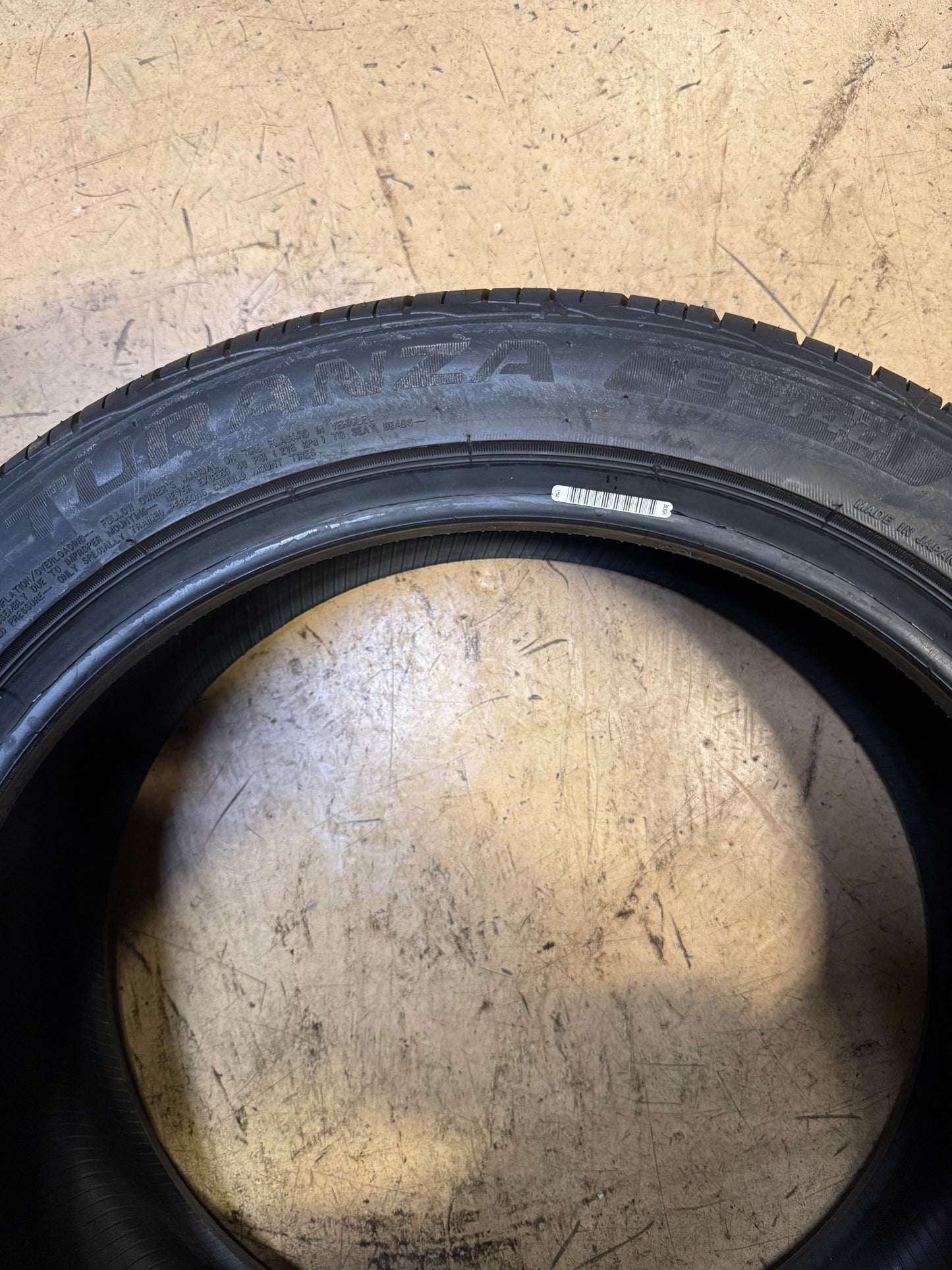 BRIDGESTONE TURANZA EL440 P 215 45 18 89V SL ALL SEASON TIRES 011423