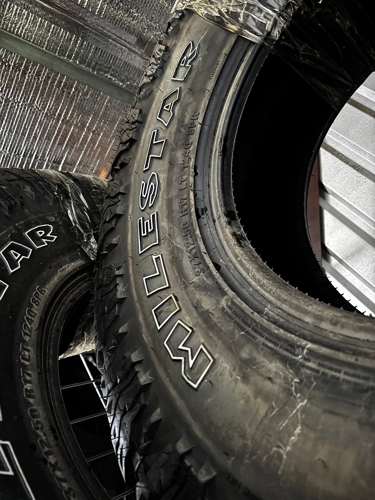 (KSL ONLY) 4 MILESTAR PATAGONIA M/T / MT-02 BSW LT 37 12.5 17 124Q MUD TERRAIN TIRE 22050500 / 22050504