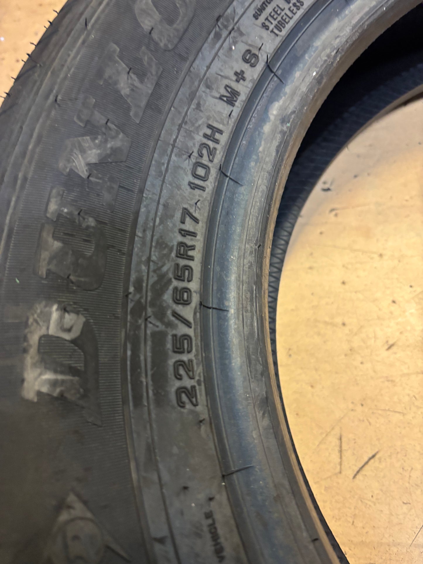 2 DUNLOP GRANDTREK ST30 P 225 65 17 102H SL ALL SEASON TIRE 290126785