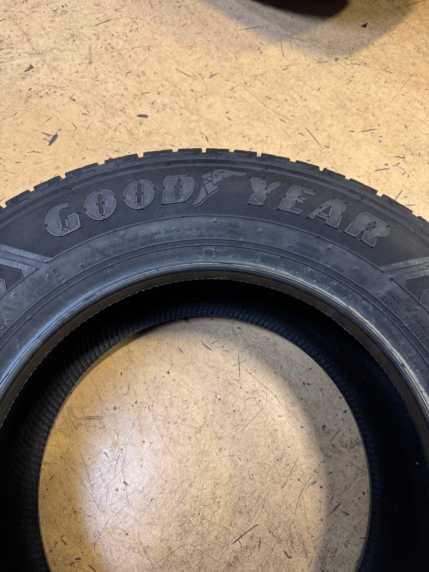 GOODYEAR WRANGLER WORKHORSE HT BSW LT 235 65 16 121/119R 10PLY ALL SEASON TIRE 131195995