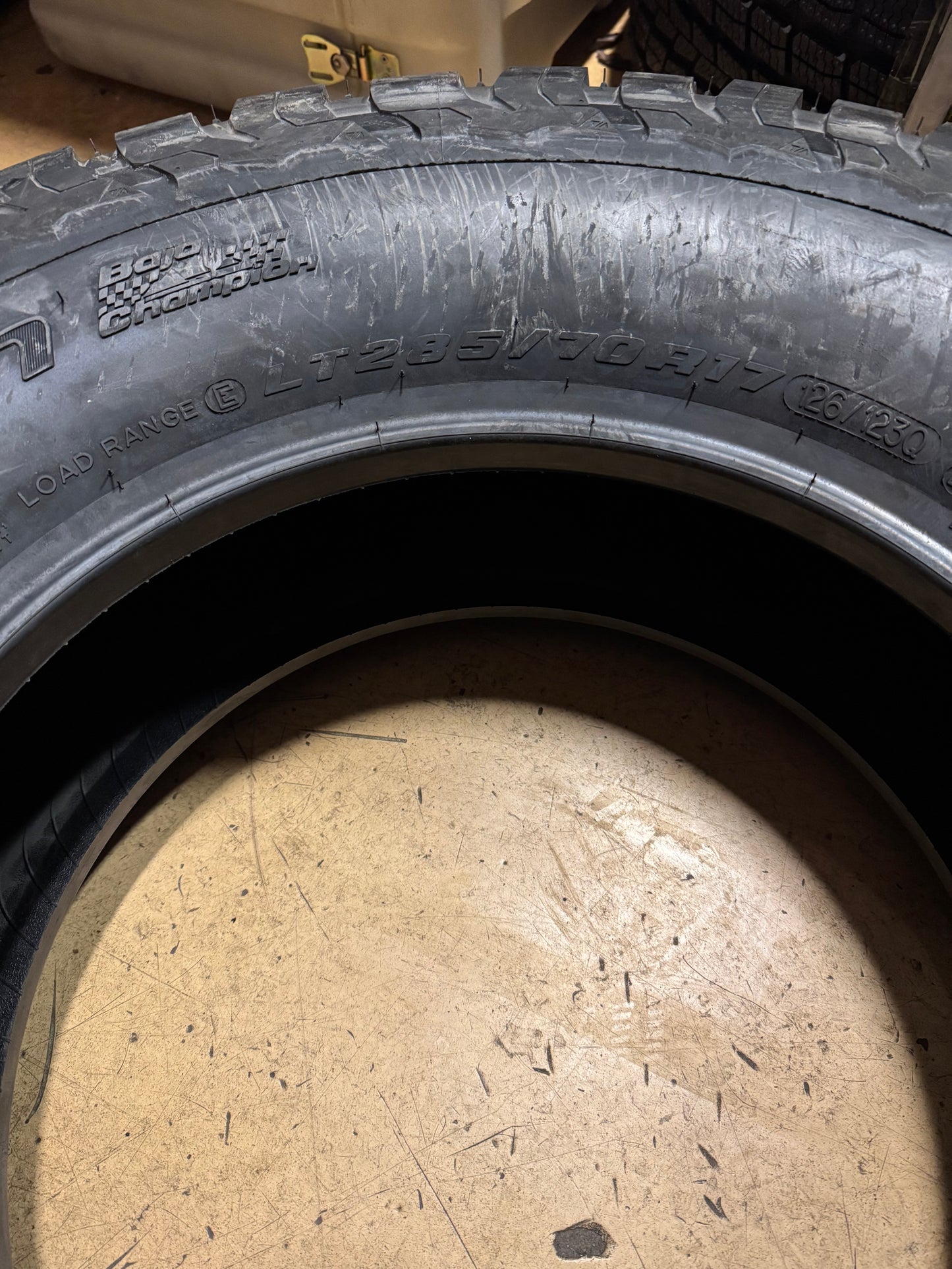 BFGOODRICH HD TERRAIN T/A KT BSW LT 285 70 17 126/123Q 10PLY ALL TERRAIN TIRE 31973