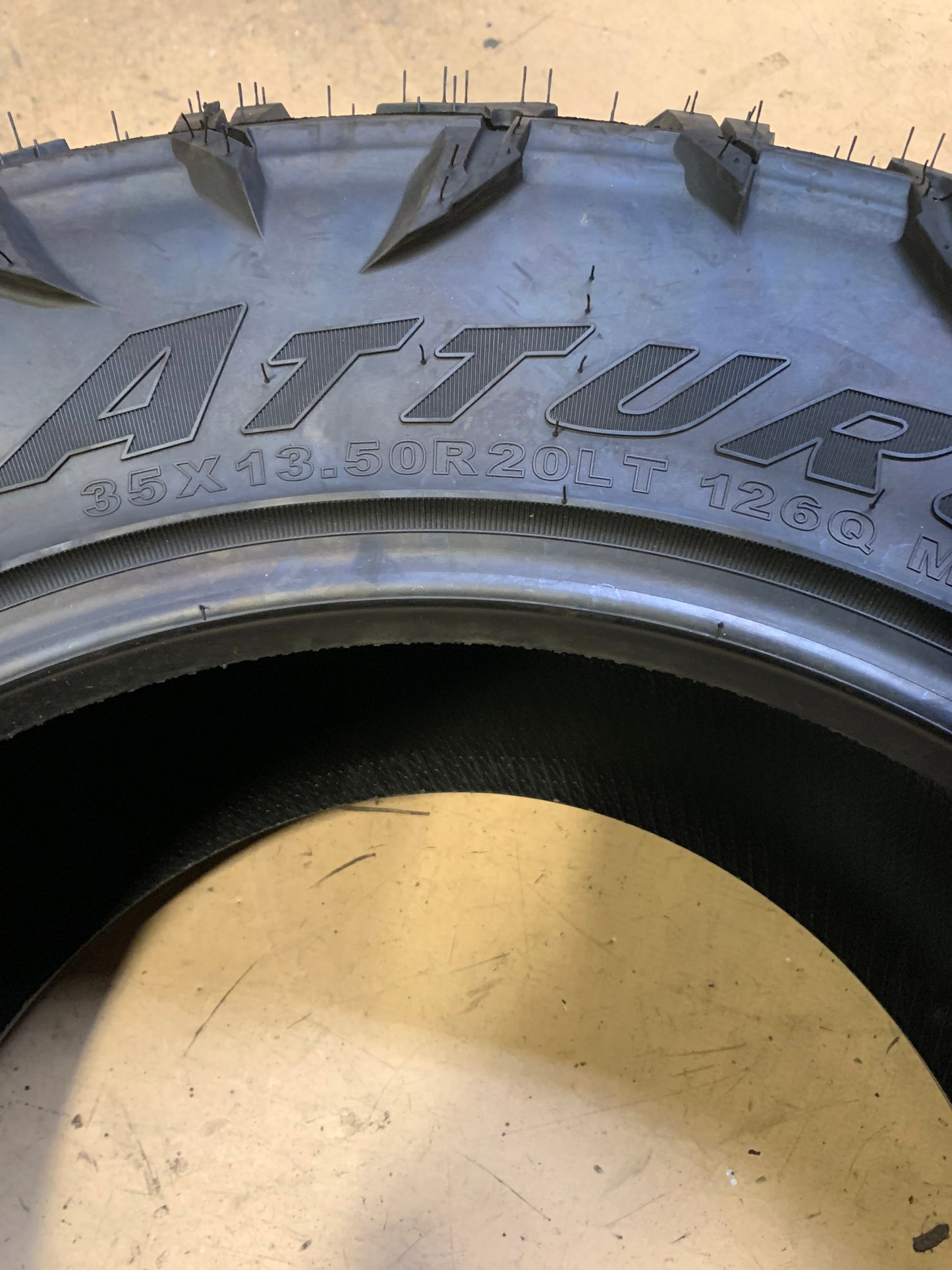 (TODO) 4 ATTURO TRAIL BLADE MTS BSW LT 35 13.5 20 126Q 12PLY MUD TERRAIN TIRE TBMSL73D0AFA