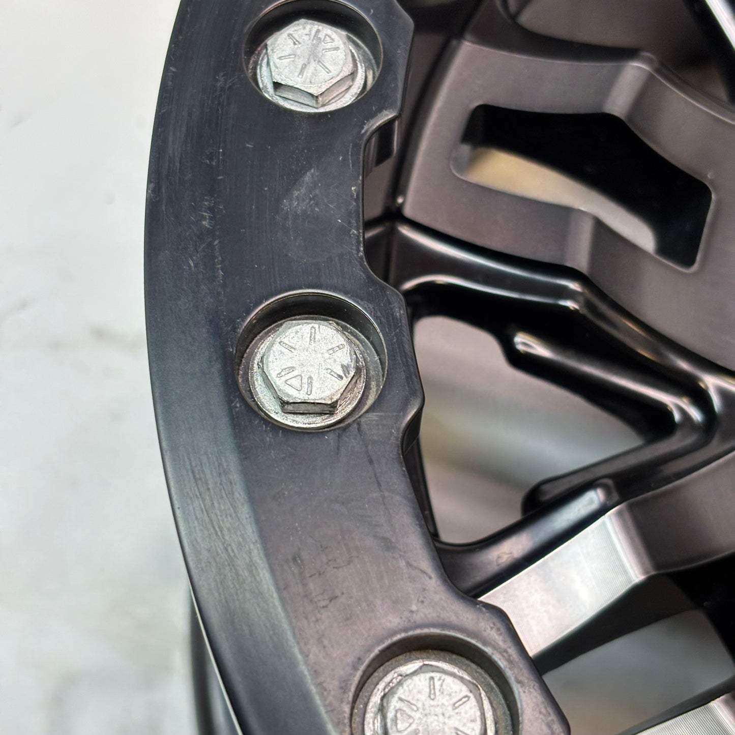 TUSK TETON BEADLOCK ATV/UTV GUN METAL/BLACK WHEELS 14X7 4/156 ET+5