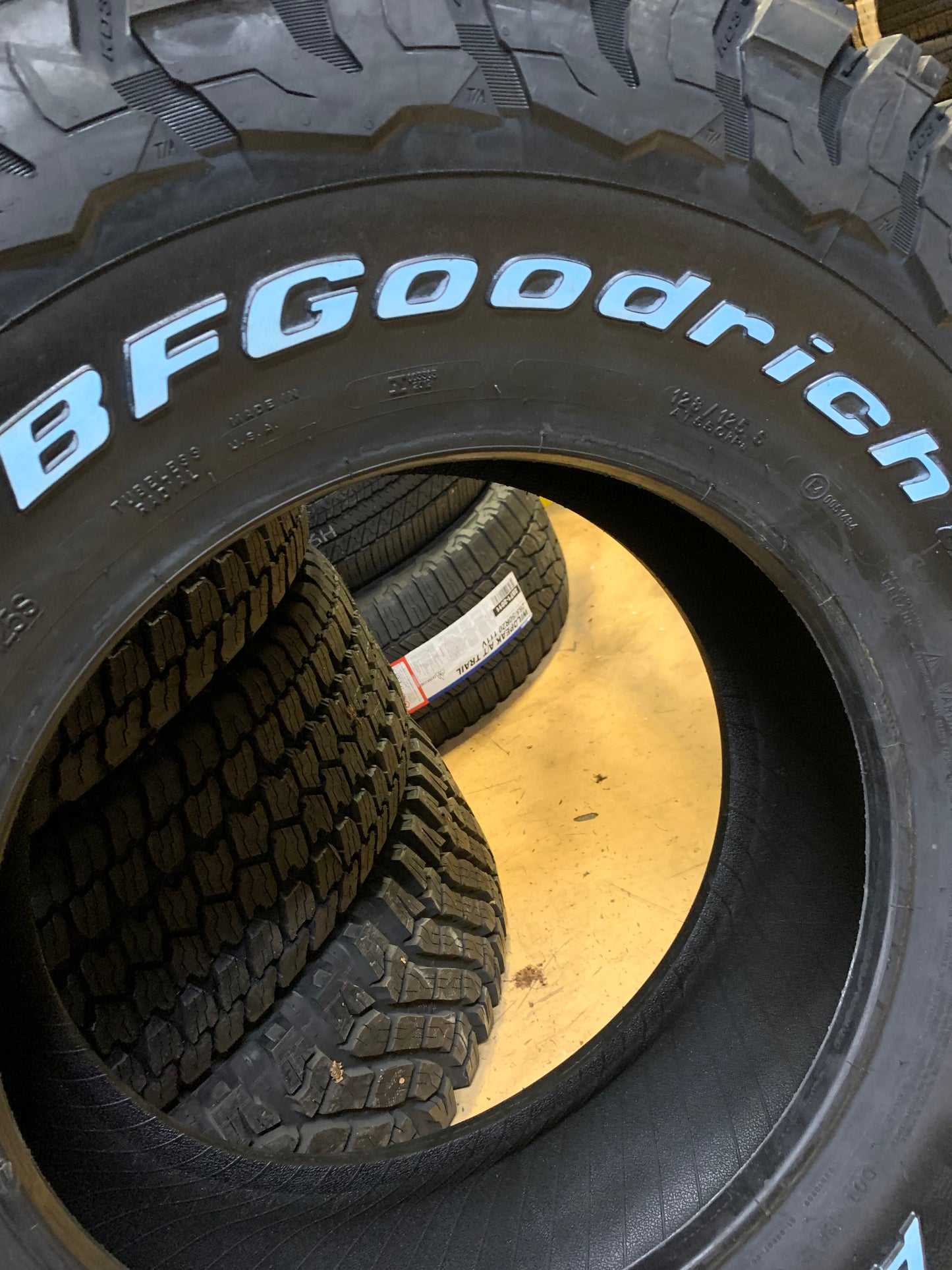 BFGOODRICH TRAIL-TERRAIN T/A KO3 RWL LT 295 70 17 128/125S 10 PLY TIRE 23161