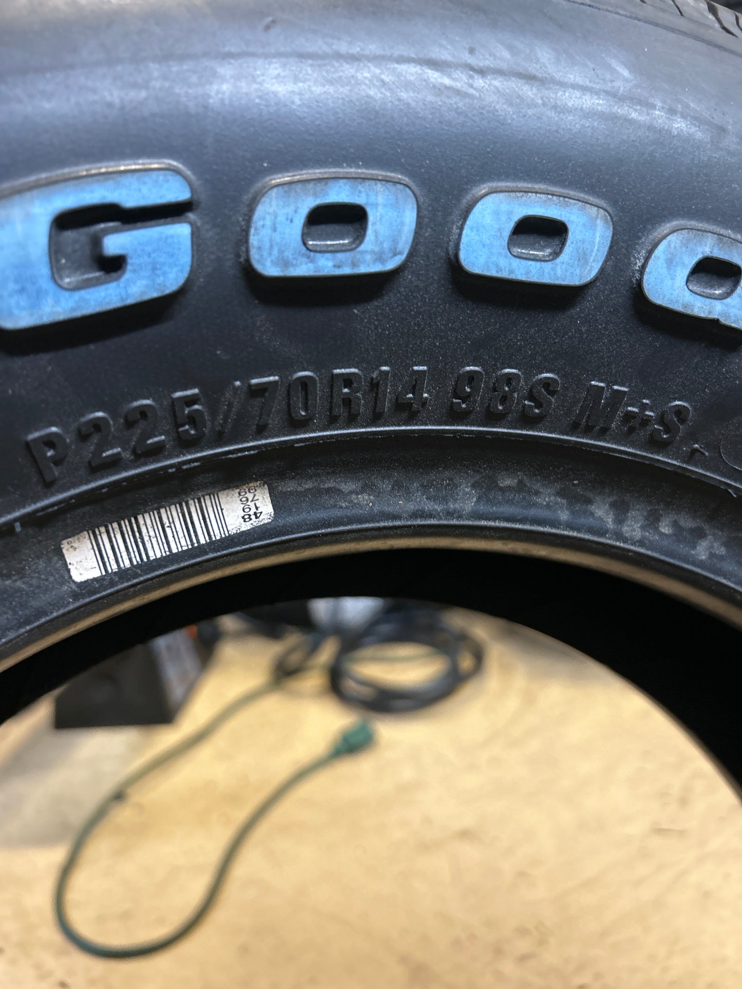 BFGOODRICH RADIAL T/A RWL P 225 70 14 98S ALL SEASON TIRE 78138