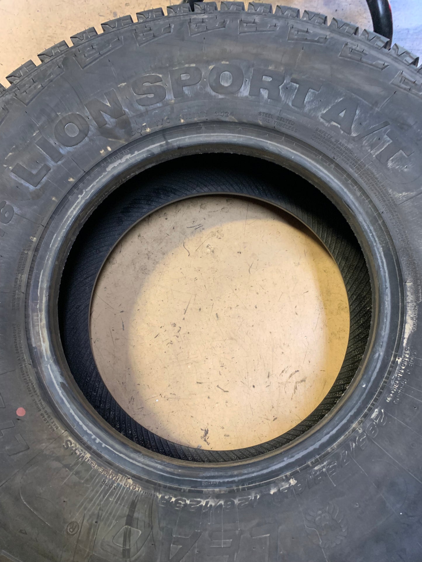 LEO LION SPORT A/T BSW LT 285 75 16 126/123R 10 PLY ALL TERRAIN TIRE 221005273