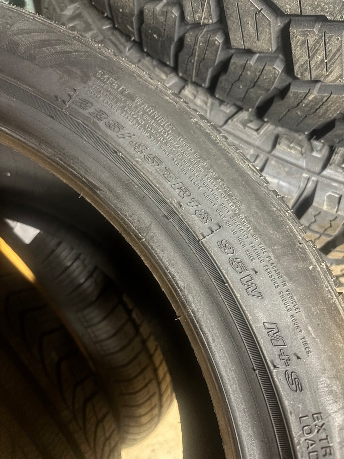 NEXEN N5000 PLATINUM P 225 45 18 95W SL ALL SEASON TIRE 18156NXK
