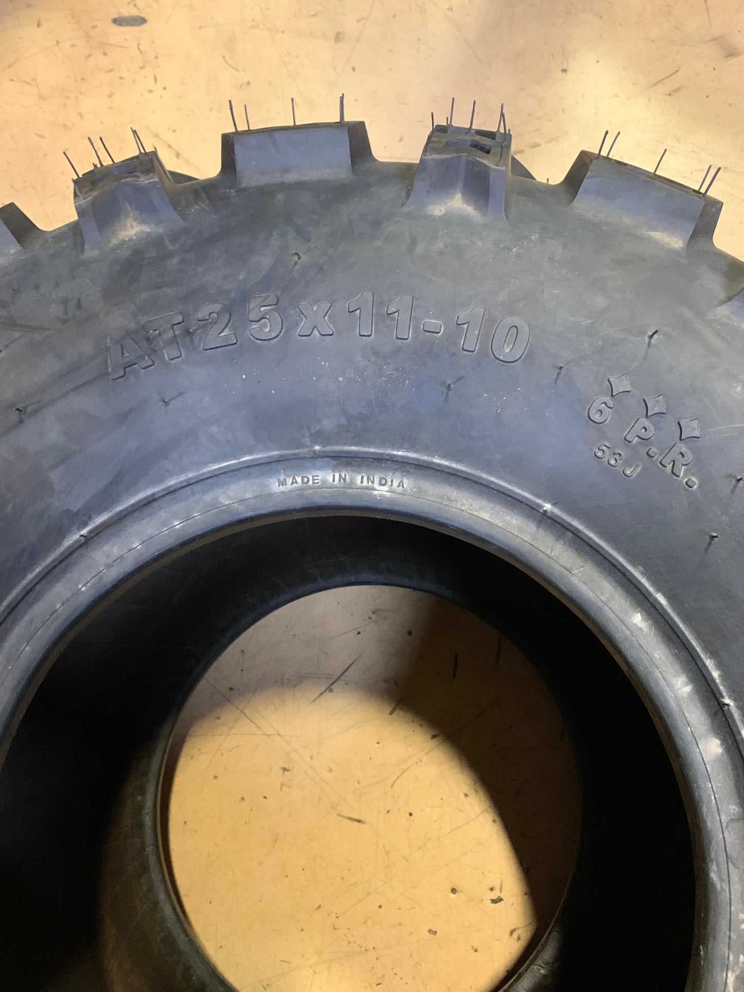 BKT W207 BSW AT 25 11 10 53J 6PLY ATV/UTV TIRE 94001613
