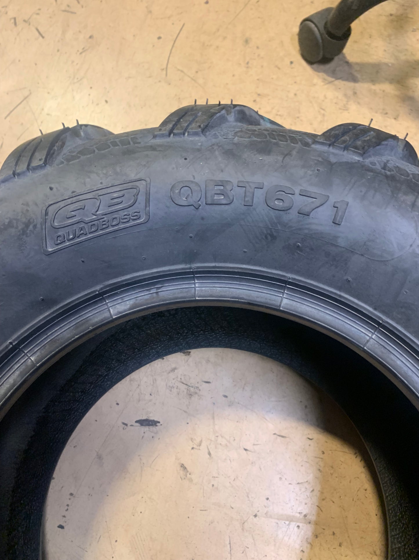 QUADBOSS QBT671 BSW AT 25 10 12 6PLY ATV/UTV TIRE P3011