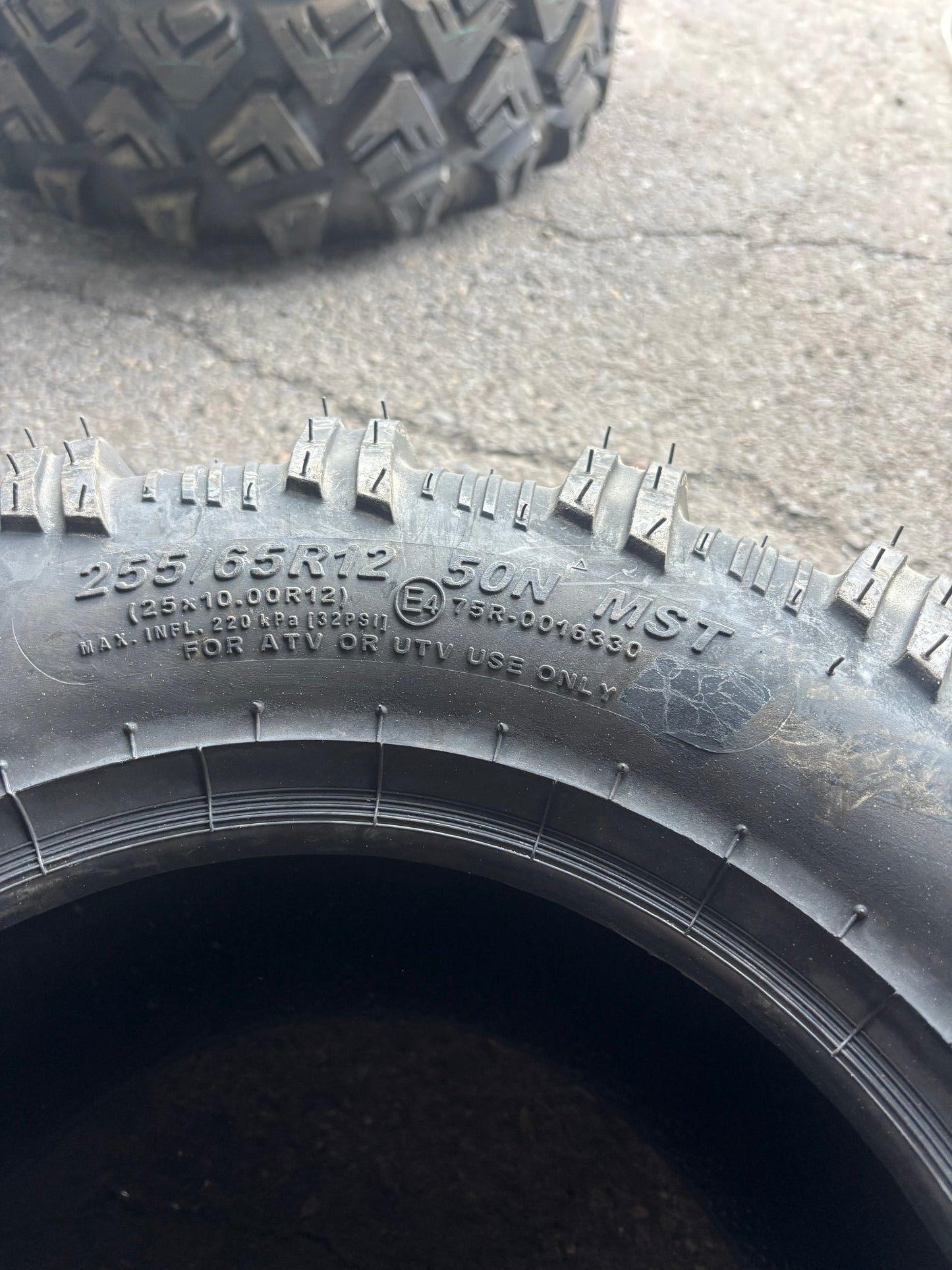 NOS CARLISLE VERSA TRAIL ATR BSW 25 10 12 50N 6PLY ATV/UTV TIRE 6P02711