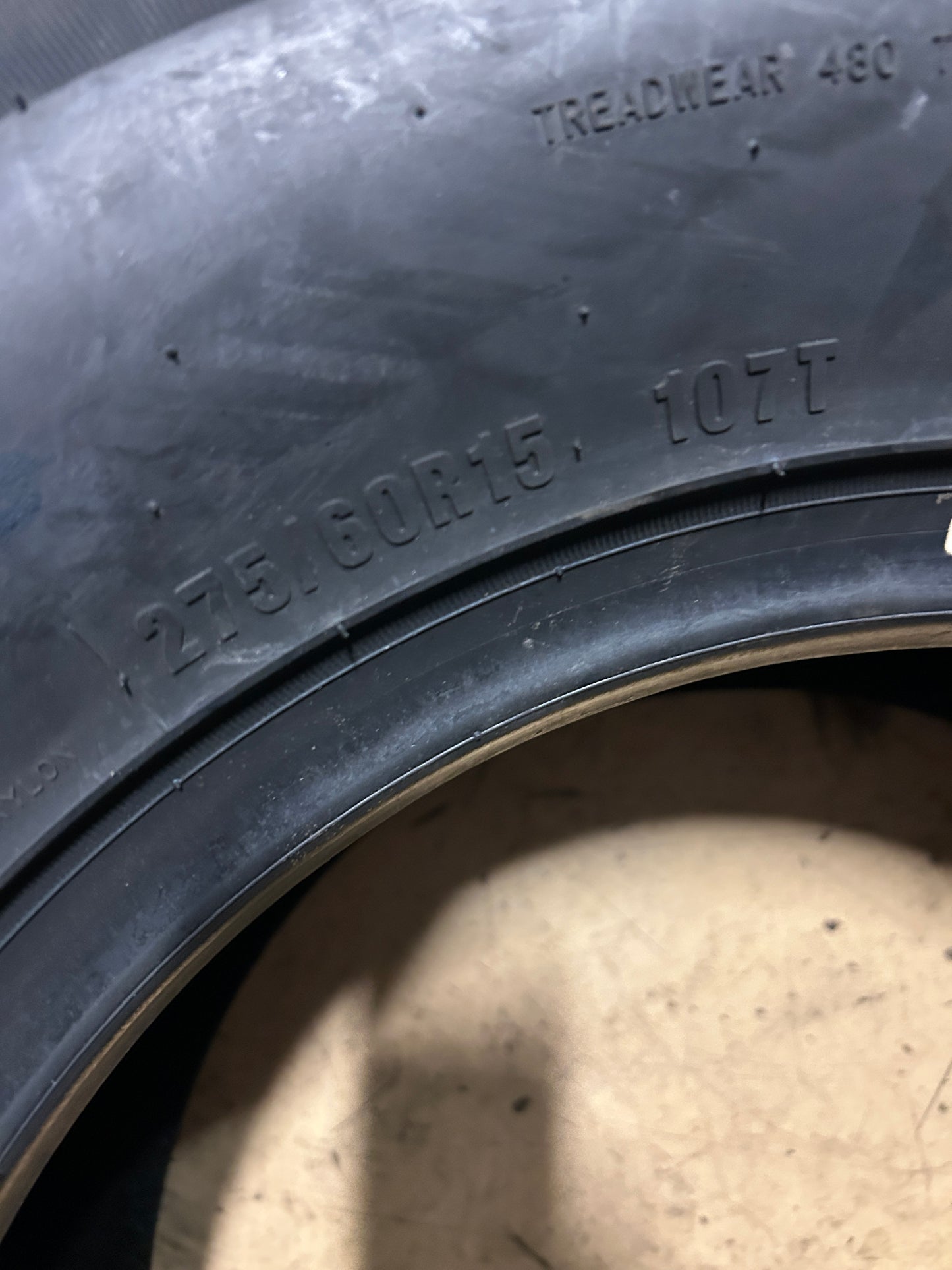 2 VENOM POWER GRAND AM RWL P 275 60 15 107T ALL SEASON TIRE VPGAM02