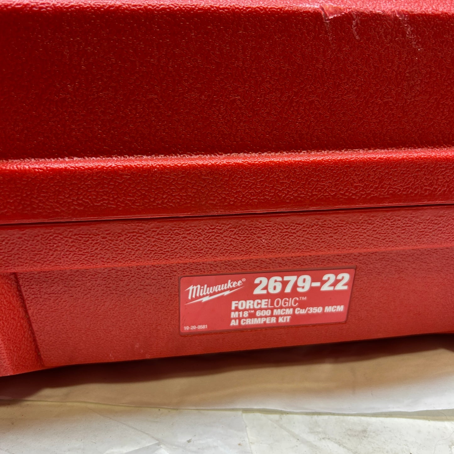 MILWAUKEE M18 18V FORCE LOGIC 600 MCM CRIMPER KIT 2679-22