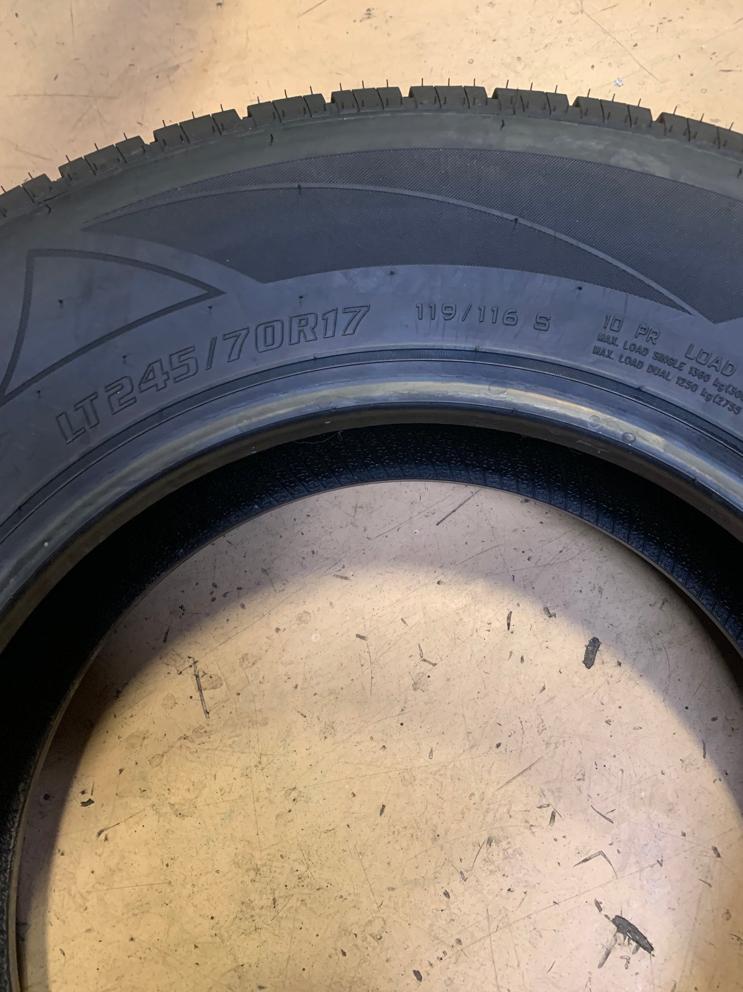 OTANI RK1000 BSW LT 245 70 17 119/116S 10 PLY ALL SEASON TIRE S147E