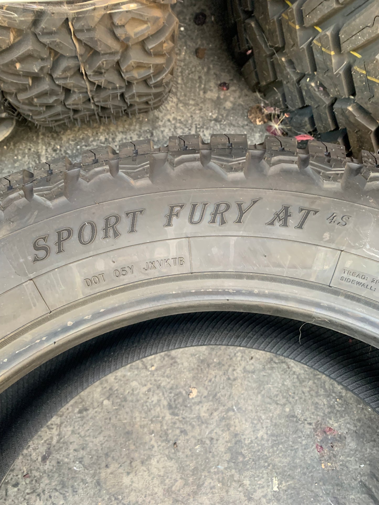 2 ELDORADO SPORT FURY AT 4S BSW P 275 60 20 115T ALL TERRAIN TIRE SPT15