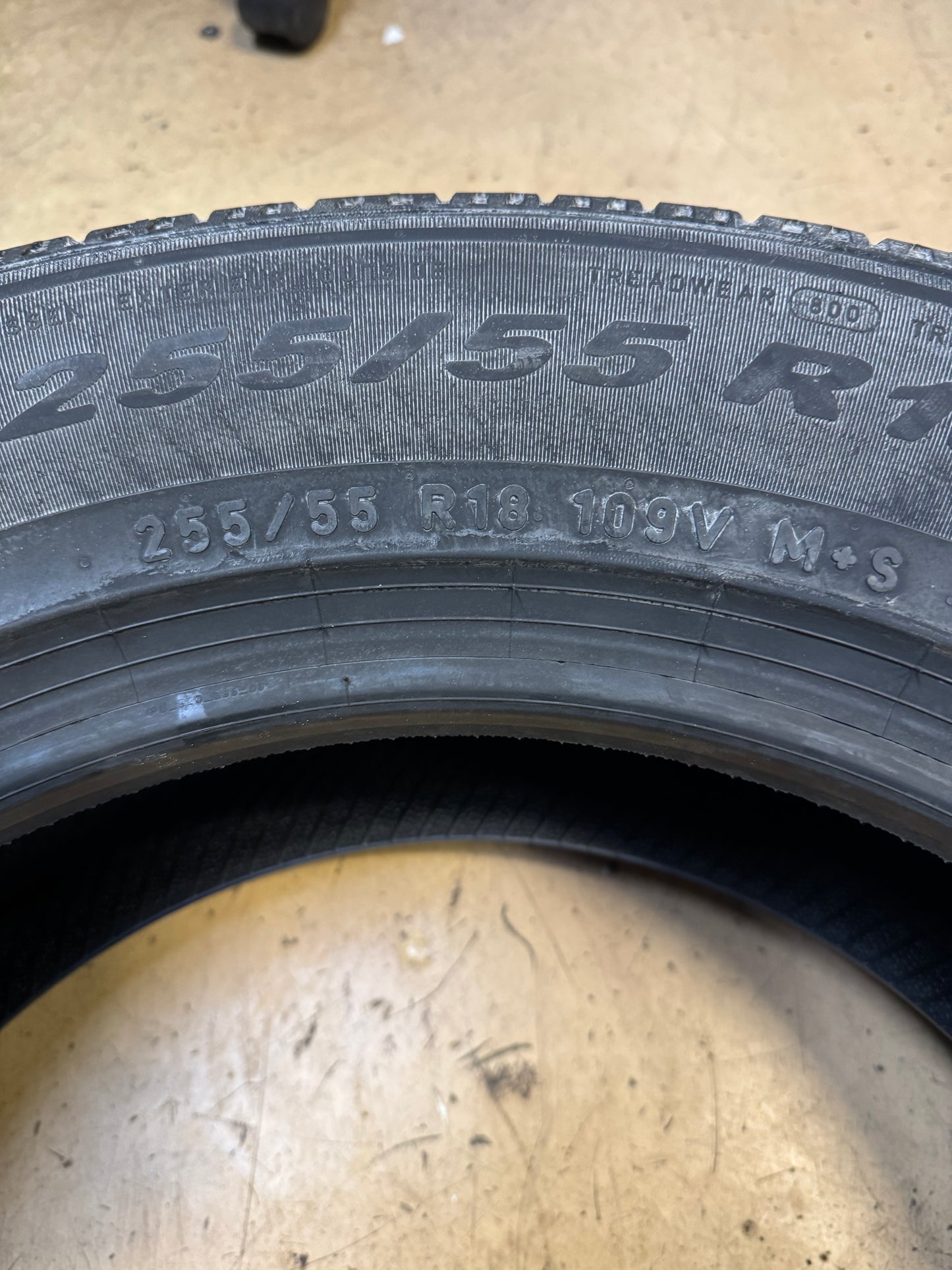 2 PIRELLI SCORPION AS PLUS 3 BSW P 255 55 18 109V XL ALL SEASON TIRE 3918500