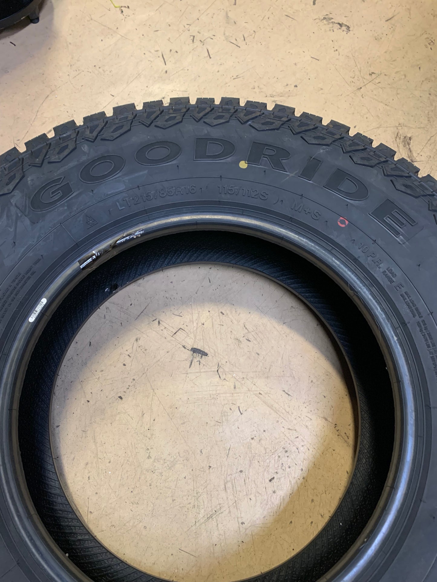 GOODRIDE TERRA LEGEND SL379 BSW LT 215 85 16 115/112S 10PLY ALL TERRAIN TIRE TH44694