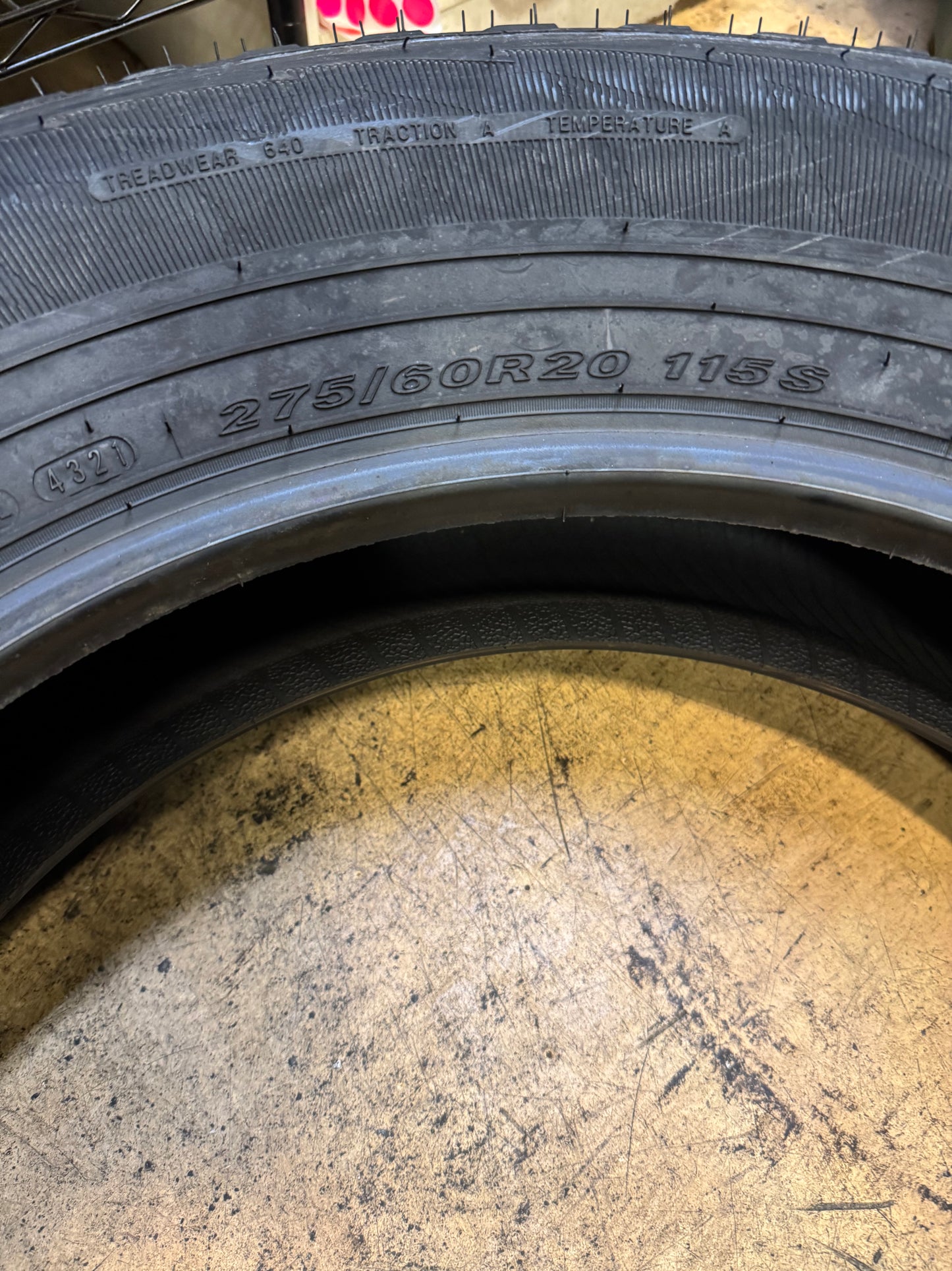 2 NOS NEXEN ROADIAN HTX RH5 BSW P 275 60 20 115S HIGHWAY TERRAIN TIRE 13144NXK