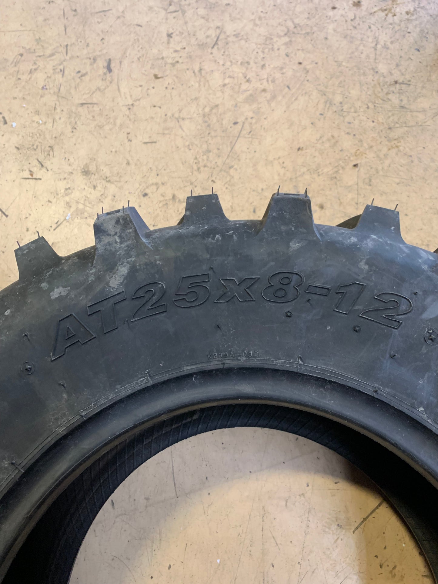 KENDA BEAR CLAW XL BSW AT 25 8 12 6PLY AT UTV TIRE 82991246C1