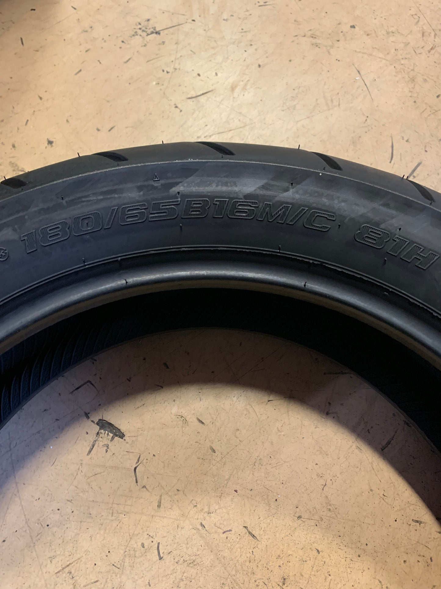 SHINKO SR999 HD LONG HAUL BSW 180 65 16 81H REAR MOTORCYCLE TIRE 874907