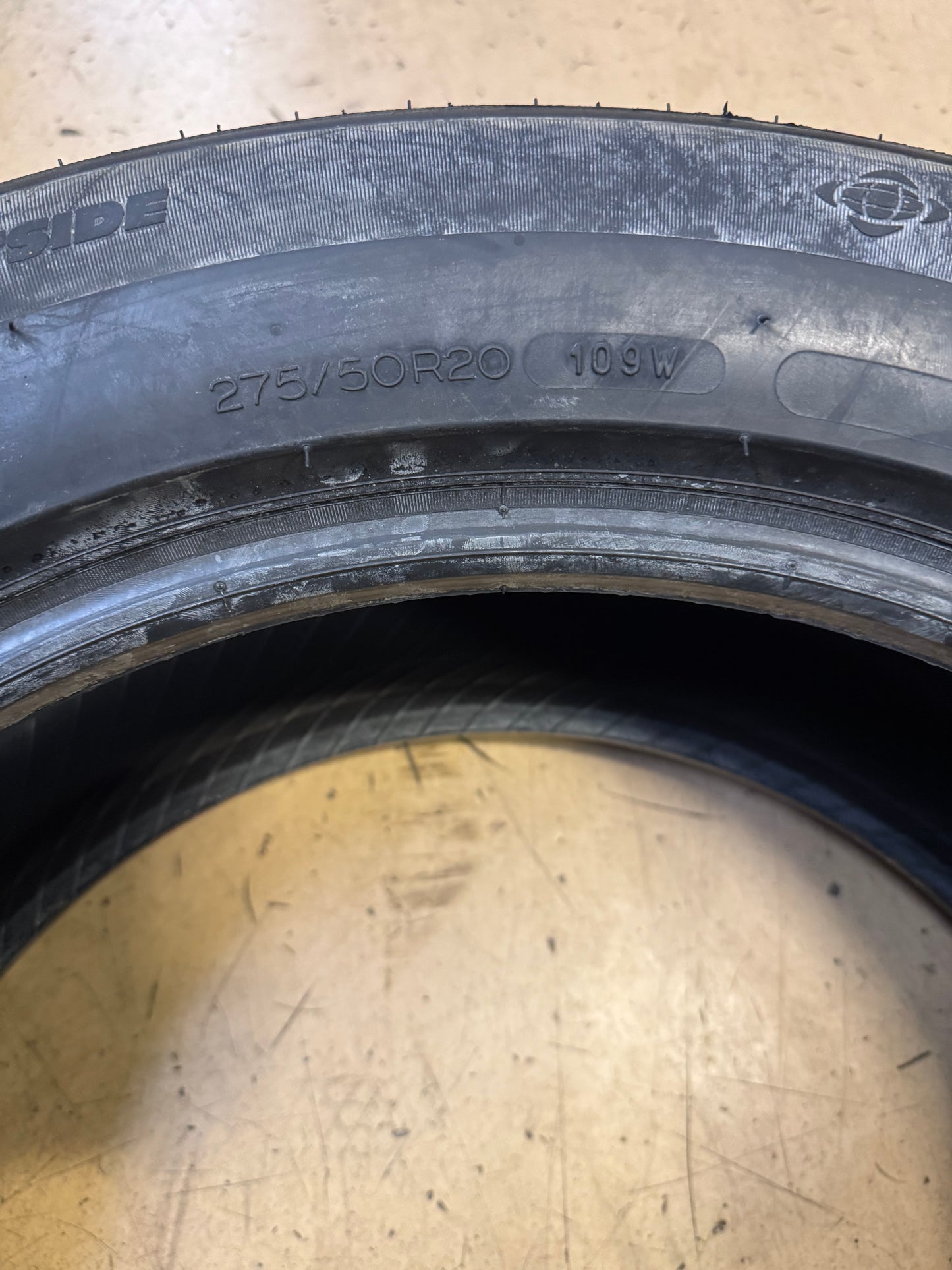 NOS MICHELIN LATITUDE SPORT MO BSW P 275 50 20 109W SUMMER UHP TIRE 13782