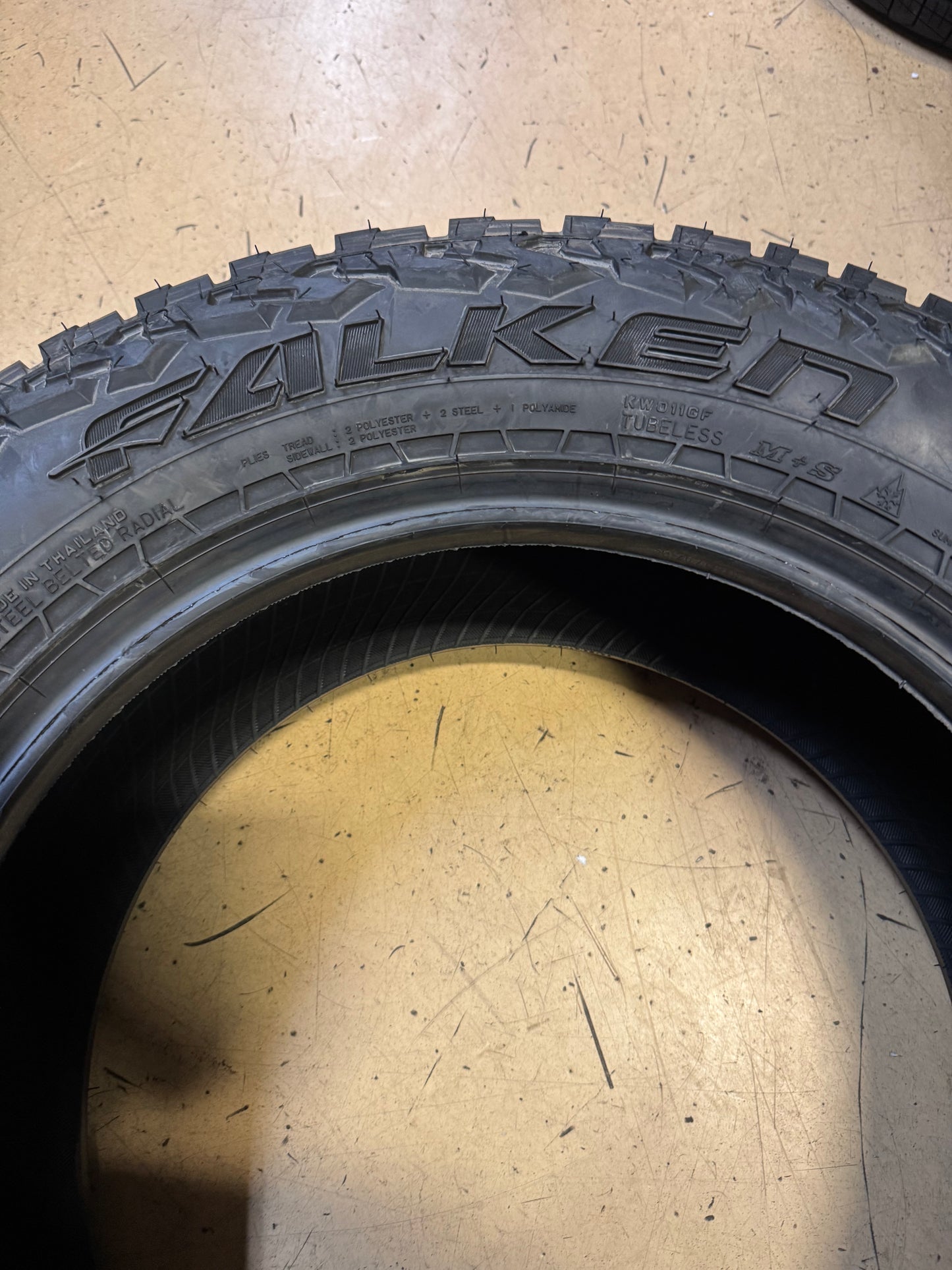 2 FALKEN RUBITREK A/T 01 BSW P 265 60 18 114T XL ALL TERRAIN TIRE 28074805