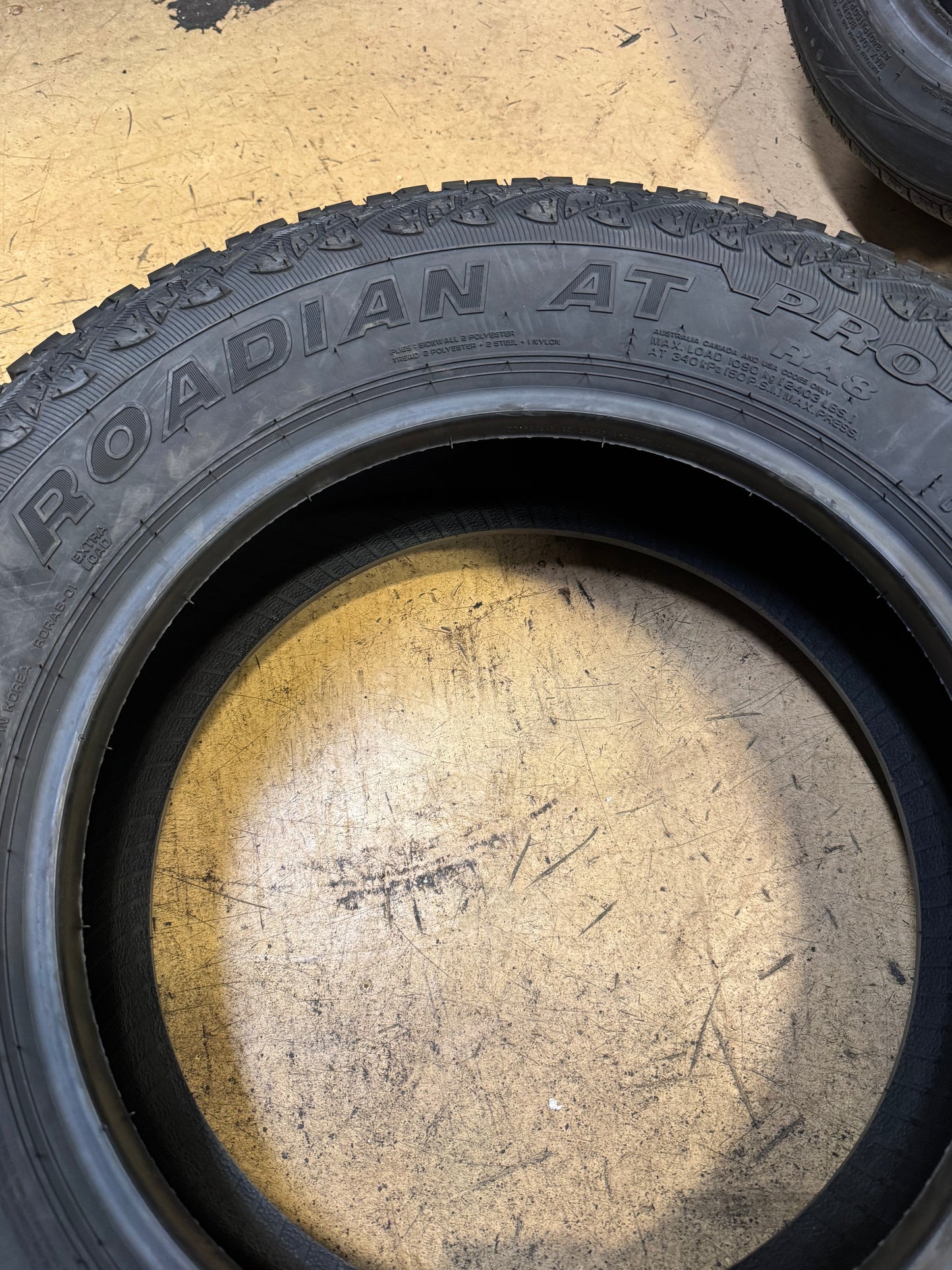 2 NOS NEXEN ROADIAN AT PRO RA8 BSW P 245 65 17 111S XL ALL TERRAIN TIRE 14436NXK