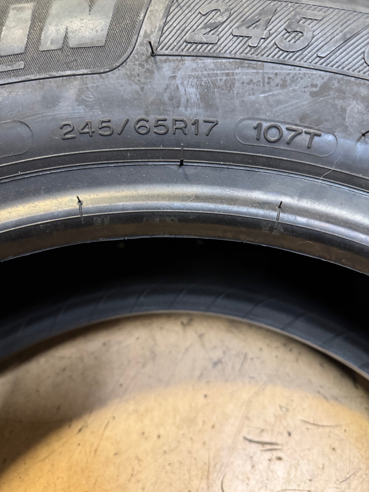 MICHELIN XLT A/S BSW P 245 65 17 107T ALL SEASON TIRE 67621