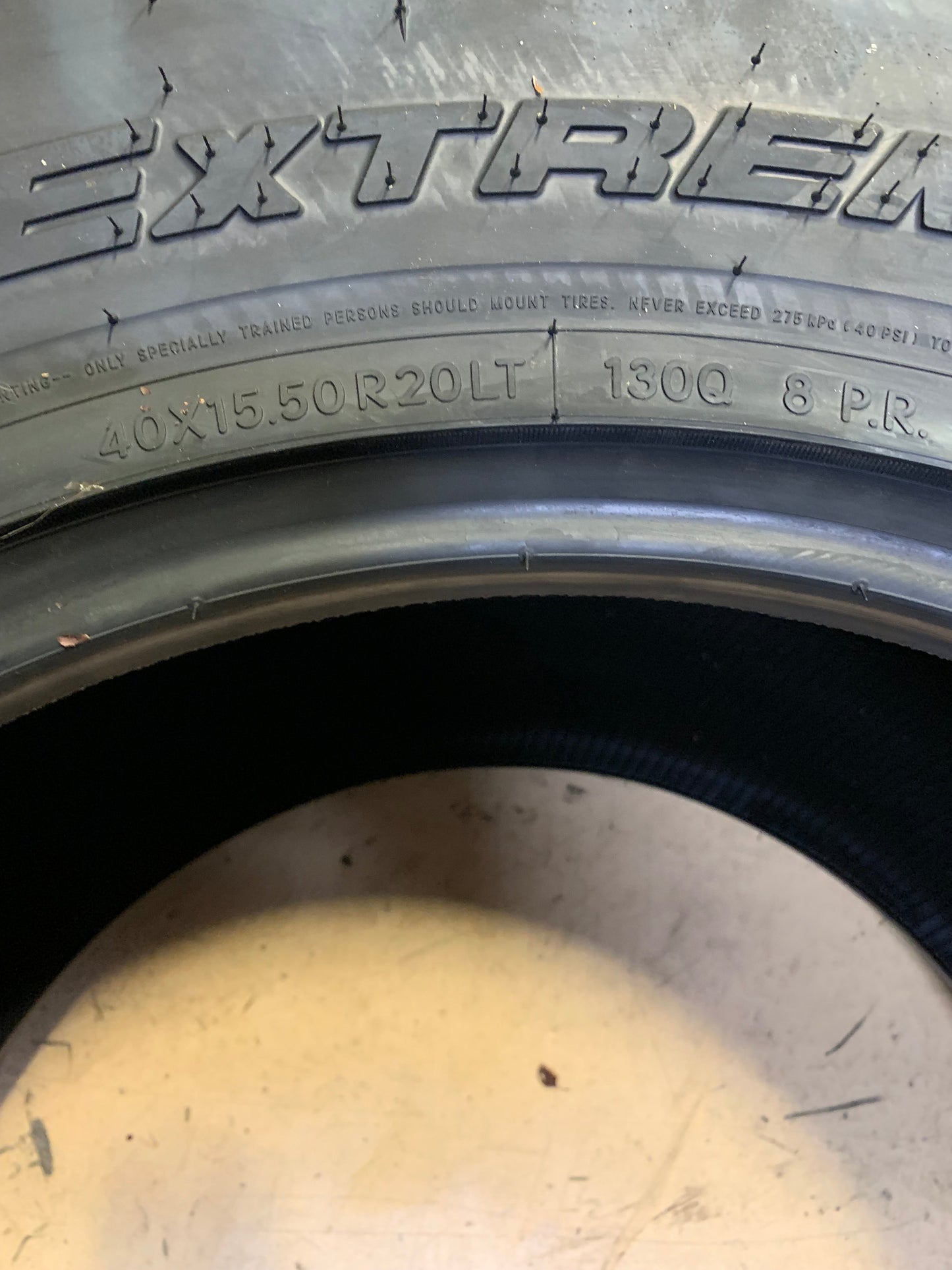 (KSL ONLY) 4 NITTO MUD GRAPPLER BSW LT 40 15.5 20 130Q 8PLY MUD TERRAIN TIRE 200720
