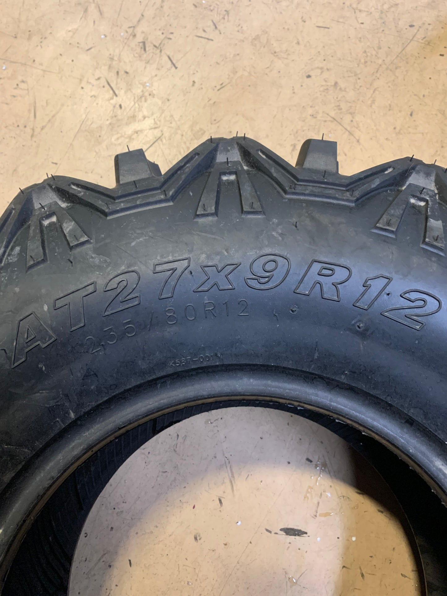 KENDA BEAR CLAW HTR BSW AT 27 9 12 8PLY ATV/UTV TIRE 356428