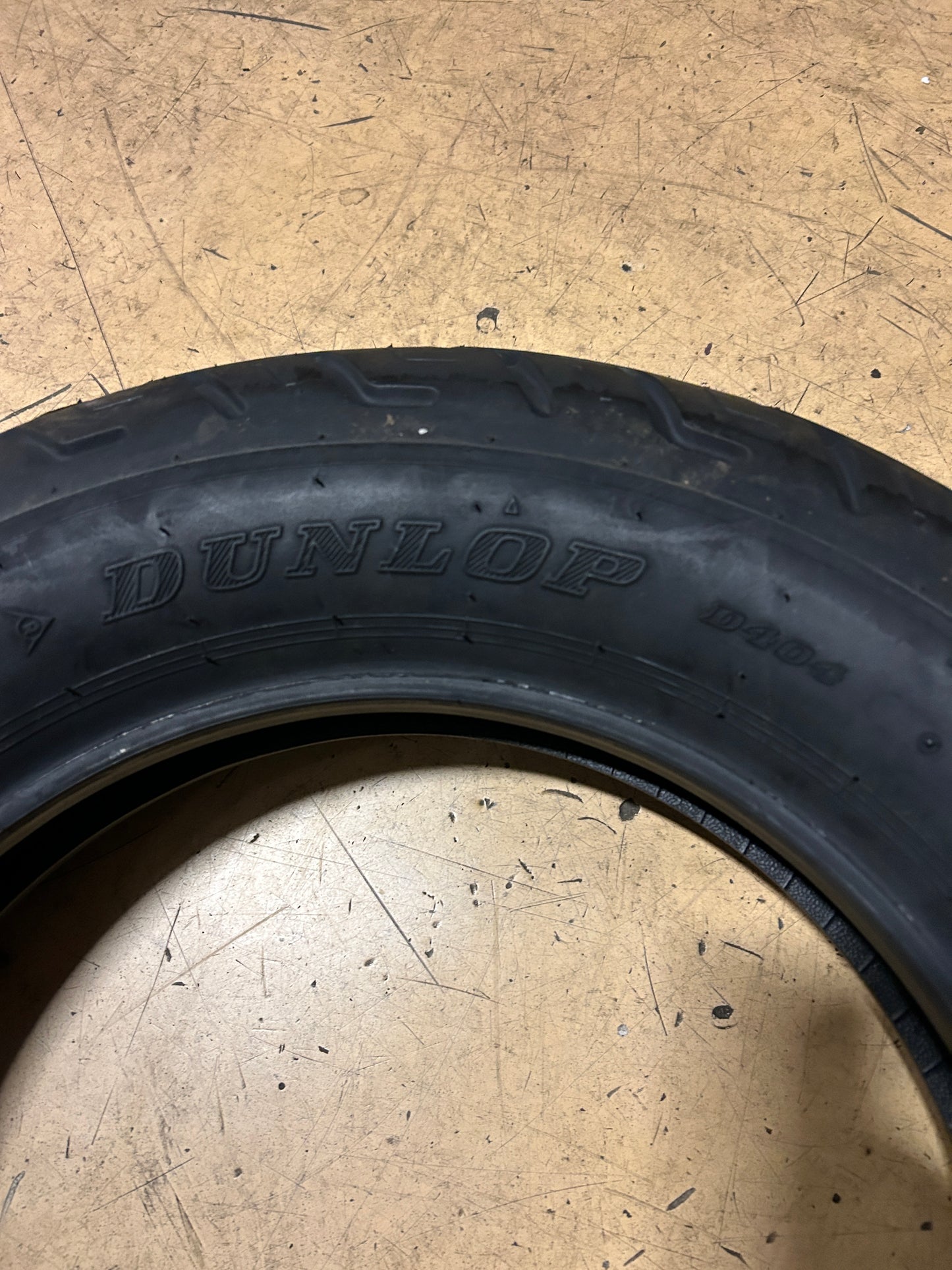 DUNLOP D404 BSW 170 80 15 77H REAR MOTORCYCLE TIRE 45605418