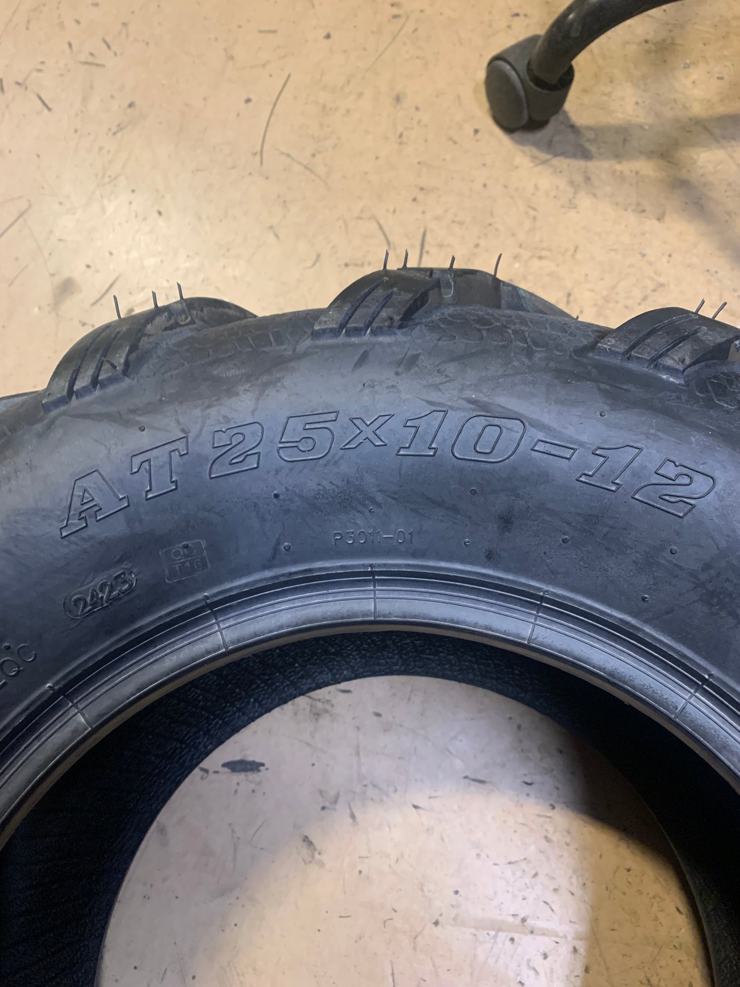 QUADBOSS QBT671 BSW AT 25 10 12 6PLY ATV/UTV TIRE P3011