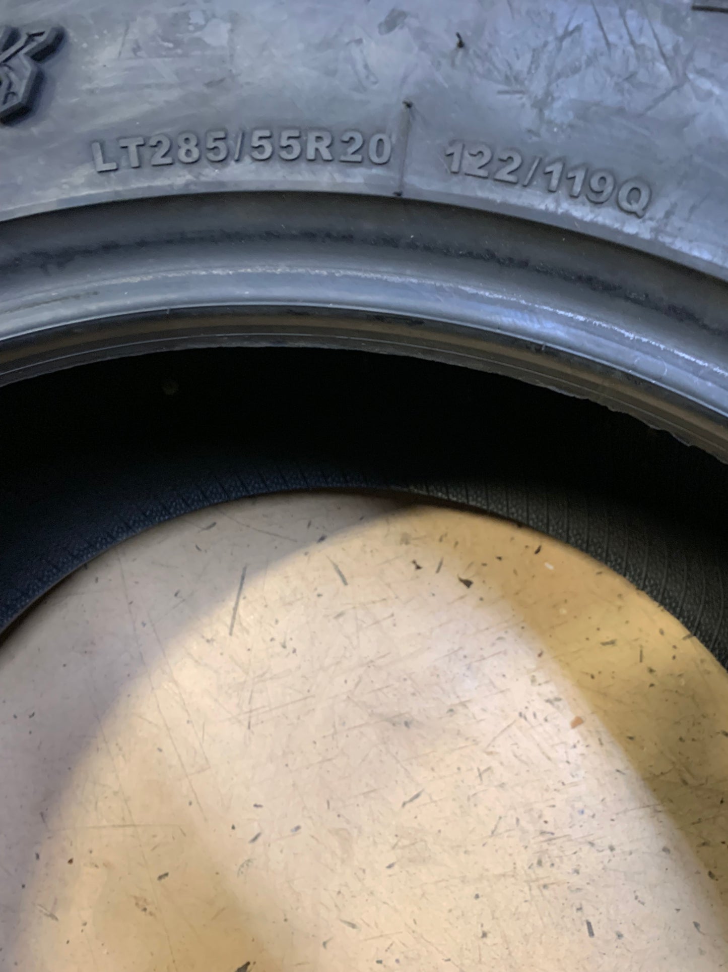 AMP TERRAIN ATTACK R/T LT 285 55 20 122/119Q LRE PERFORMANCE TIRE 2855520AMPRTE